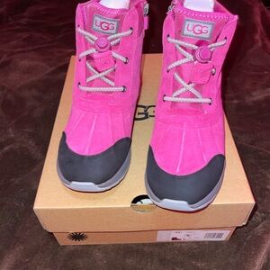 UGG Kids Pink Boots
